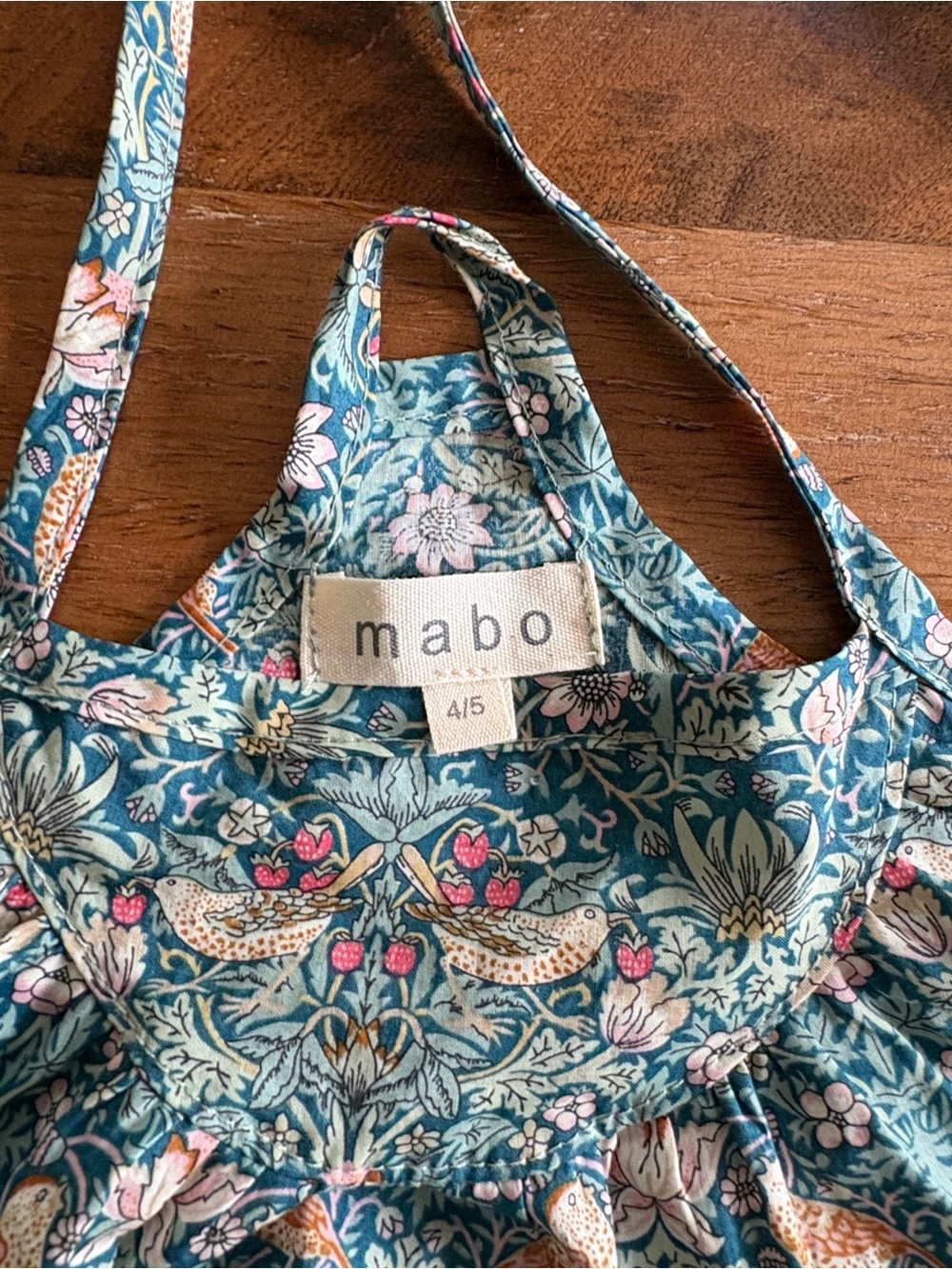 Mabo- Floral Bird Print jumpsuit 4/5